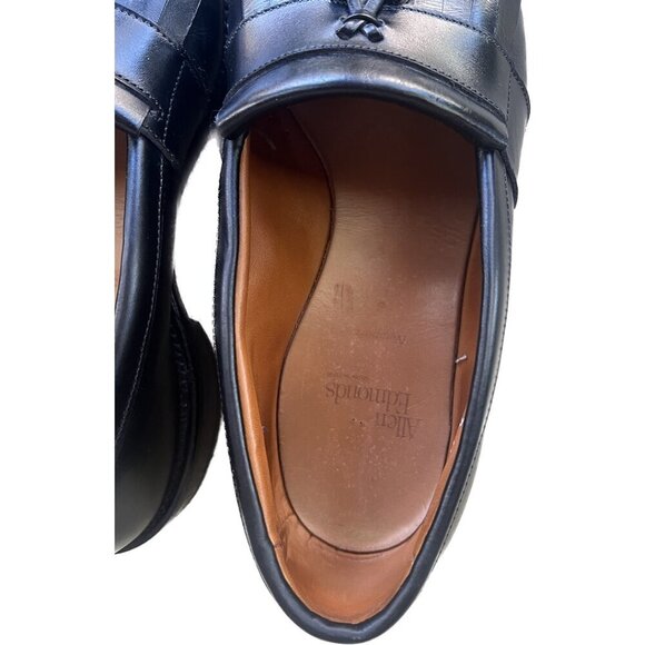 ALLEN EDMONDS NEWPORT TASSEL BLACK LOAFERS MENS DRESS SHOES BUSINESS CASUAL 10 D - Picture 7 of 7